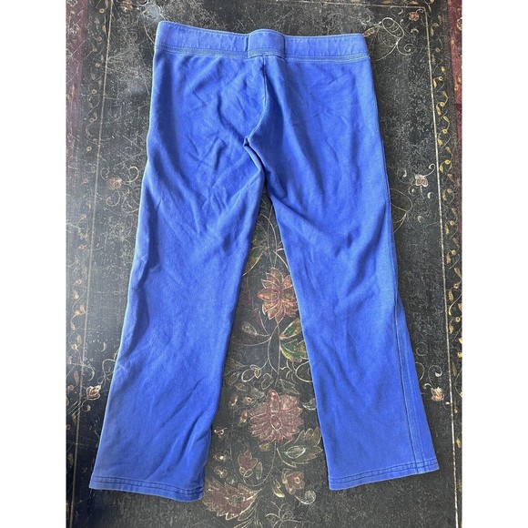 True Religion Women's Navy Blue Draw String Capri Sweatpants Size S - Picture 4 of 4